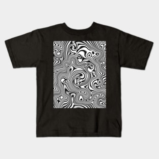 Liquid shapes Kids T-Shirt